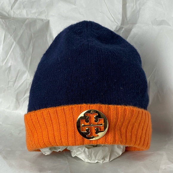 Preloved Tory Burch 100% Cashmere Beanie - Picture 4 of 8